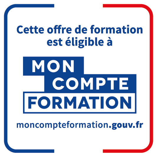 Cette offre de formation est éligible à Mon Compte Formation — moncompteformation.gouv.fr